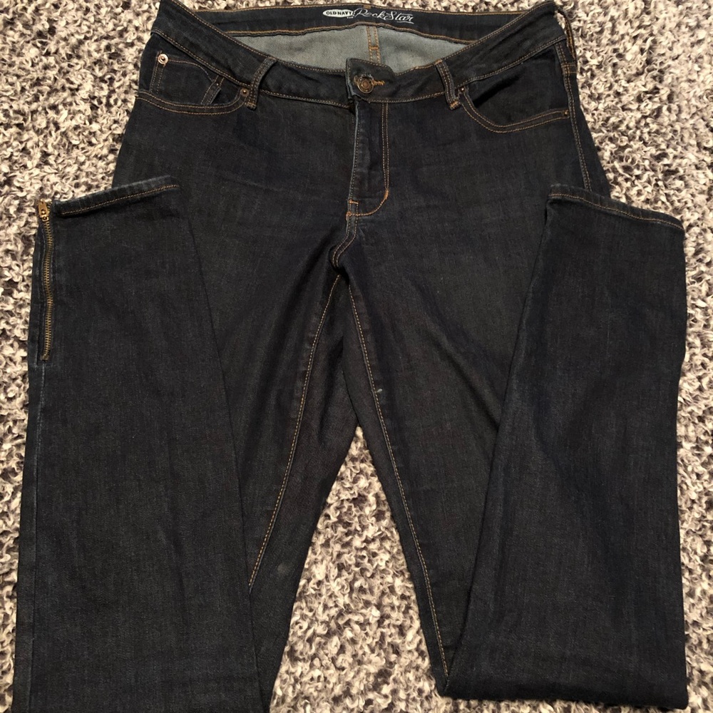 ‼️‼️‼️SOLD‼️‼️‼️ Old Navy -The Rockstar w/ zipper